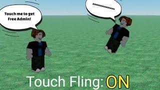 Roblox Script Showcase | OP Touch Fling Script | Fling people | Works on all Executors