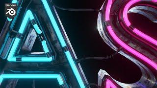 Blender 3.1 Geometry Nodes | Easy Neon Setup