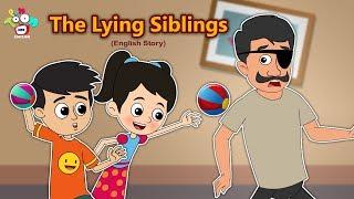 The Lying Siblings | Consequences Of Lying | Moral Stories For Kids | PunToon Kids English