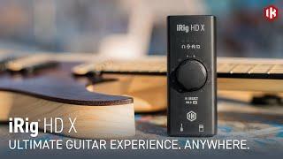 iRig HD X mobile interface - Ultimate Guitar experience anywhere.
