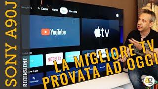 Recensione TV OLED SONY XR A90j. La MIGLIORE provata ad OGGI!