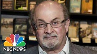 Suspect In Salman Rushdie Attack Charged With 2nd Degree Attempted Murder