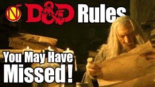 D&D Rules- Nerdarchy Got Wrong!