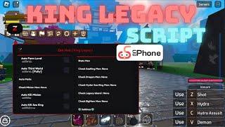 [UPD] Script King Legacy/Auto Farm, Free Gamepass/Script Link On Description