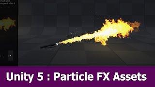 Unity 5.5 Particle Effects Package