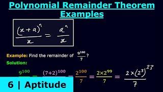 Polynomial Remainder Theorem Examples (high powers)