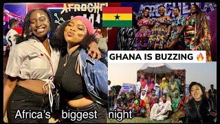 Afrochella Is Afro-Future | Africa's Biggest Night | Foreigners Partying in Ghana | Afrochella 2022