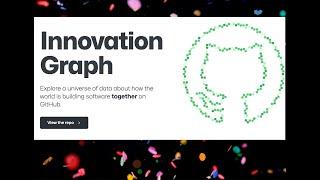 Announcing the GitHub Innovation Graph