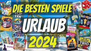 Die besten aktuellen Spiele für den URLAUB 2024: Klein, kompakt & Spaß ohne Ende!