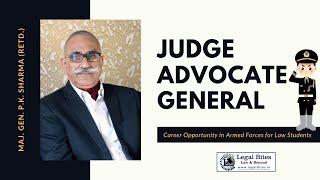 Legal Bites | Career Opportunity in Armed Forces for Law Students - JAG (Judge Advocate General)