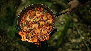 Fire Infused Risotto - Cooking in the Jungle