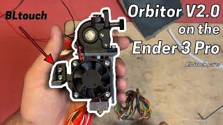 Orbiter V2 Extruder Upgrade on the Ender 3 (all stock parts)