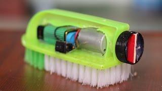 How to make a very big BristleBot | Washing Brush Robot