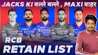 IPL 2025 - RCB Retain Players List and Release Players Before Mega Auction | MY Cricket Production