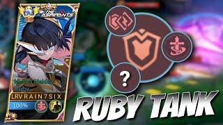 RUBY TANK AGAINST 5 DAMAGE HEROES | Mobile Legends: Bang-Bang