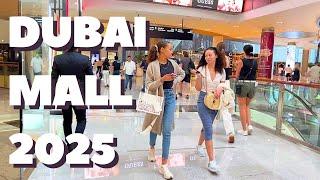 Dubai Mall Mega Walking Tour 2025 | The Ultimate Exploration of the World's Largest Mall!