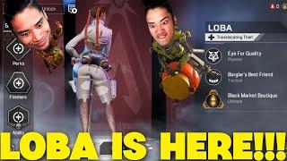 LOBA IS OFFICIALY HERE! FIRST LOOK! Apex Mobile