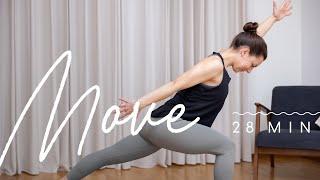 MOVE - Yoga Ganzkörperflow für Beine, Bauch und Rücken