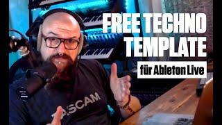 Free Techno SONG TEMPLATE  | Ableton Live + Samples