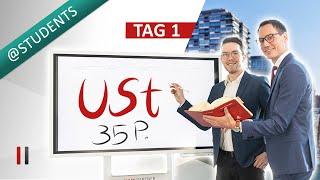 StB-Examen: Umsatzsteuer-Klausur 2020 | Teil 3/7