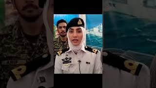 Clinical Psychologist Pakistan Navy Officer | Sub Lieutinent Fatima #viral #ytshorts #shorts