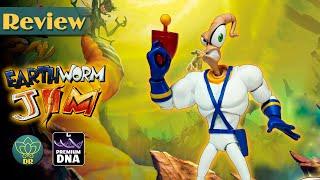 EARTH WORM JIM Premiun DNA Action Figure Unboxing e Review