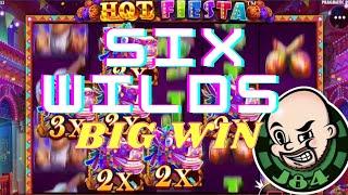 Six Wilds!! Super Big Win From Hot Fiesta!!