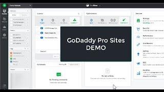 Demo of the GoDaddy Pro Sites Product