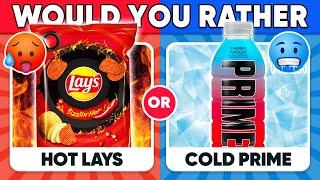 Would You Rather...? Hot Or Cold Edition  Daily Quiz