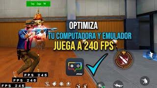 COMO PONER 240 FPS PARA SIEMPRE EN BLUESTACKS Y MSI APP PLAYER  EN FREE FIRE - 2024