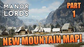 The Best Start for High Peaks Map | Manor Lords Early Game Strategy [Part 1]