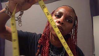 ASMR  Rockstar Stylist Measures You  (she’s very opinionated)