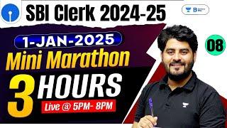 3 hours Mini Marathon | SBI CLERK 2025 | SBI CLERK Error Detection Questions | By Vishal Sir