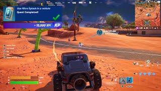 Fortnite - Use Nitro Splash In A Vehicle (WEEK 5 Quests Challenges)