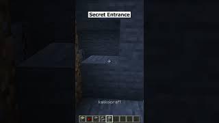 Secret Entrance #minecraft #shorts