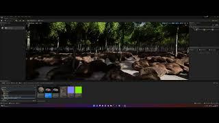 Unreal Engine 5.1 Nanite foliage test