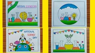 Science Day Drawing / National Science Day Drawing / How to Draw National Science Day Poster
