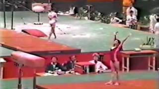 1st T URS Olga Bicherova V - 1983 World Gymnastics Championships 10.00