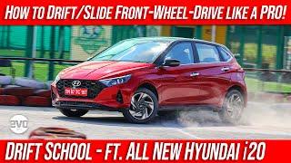 How to Drift Tutorial - Ft. Hyundai i20 2020 | Drift Front Wheel Drive Car Like a PRO | Evo India
