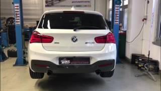 BMW M140i mit HJS Downpipe und Akrapovic Evolution Line by TPS Performance