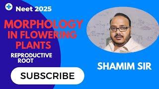 Reproductive root|Morphology in Flowering plants 🪴|NEET