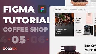 Coffee shop | Figma UI UX Fast Tutorial