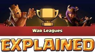 CLAN WAR LEAGUES EXPLAINED - How do Clan War Leagues Work? Clash of Clans CWL Update!