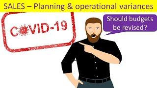 Planning & operational variance - SALES, Market size & Market share variance ACCA F5