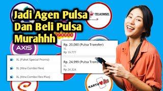 Agen Pulsa All Operator Terbaik | Cara Beli Pulsa Telkomsel Tri Xl Indosat Murah