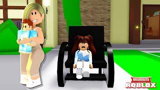 MAMAN NE M’AIME PAS CAR JE SUIS NÉE SANS JAMBES! | BROOKHAVEN RP ROBLOX