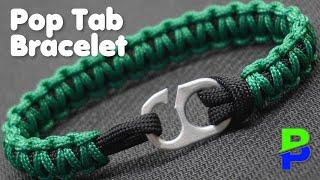 Using a Pop Tab to Make a Simple Paracord Bracelet  - BoredParacord.com