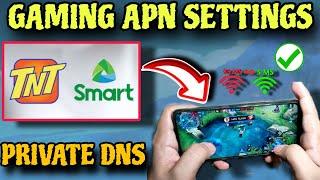 SMART | TNT BOOST INTERNET CONNECTION USING APN SETTINGS | PRIVATE DNS