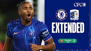 Chelsea 5-0 Barrow | HAT-TRICK & FREE KICK STUNNER  | HIGHLIGHTS - Extended | Carabao Cup 24/25