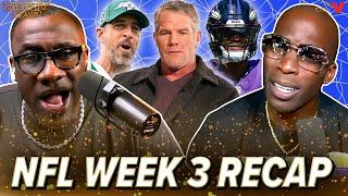 Unc & Ocho recap NFL Week 3: Rodgers is back, Trouble for Tua, Unc defeats Favre | Nightcap